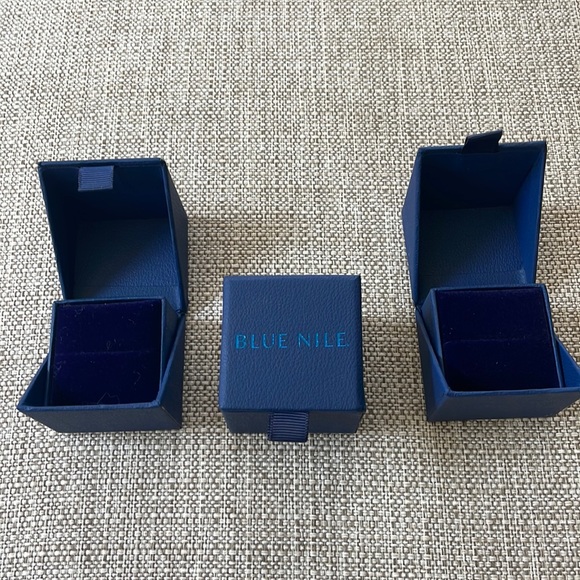 blue nile Accessories Three Blue Nile Ring Boxes Poshmark